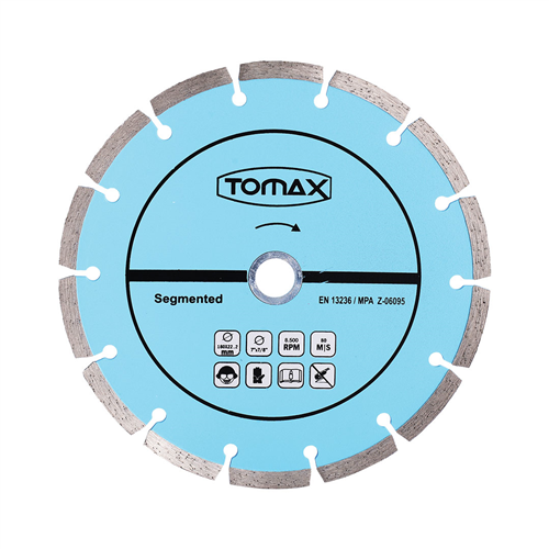 TOMAX SEGMENTLİ ELMAS BETON KESİCİ 180 mm